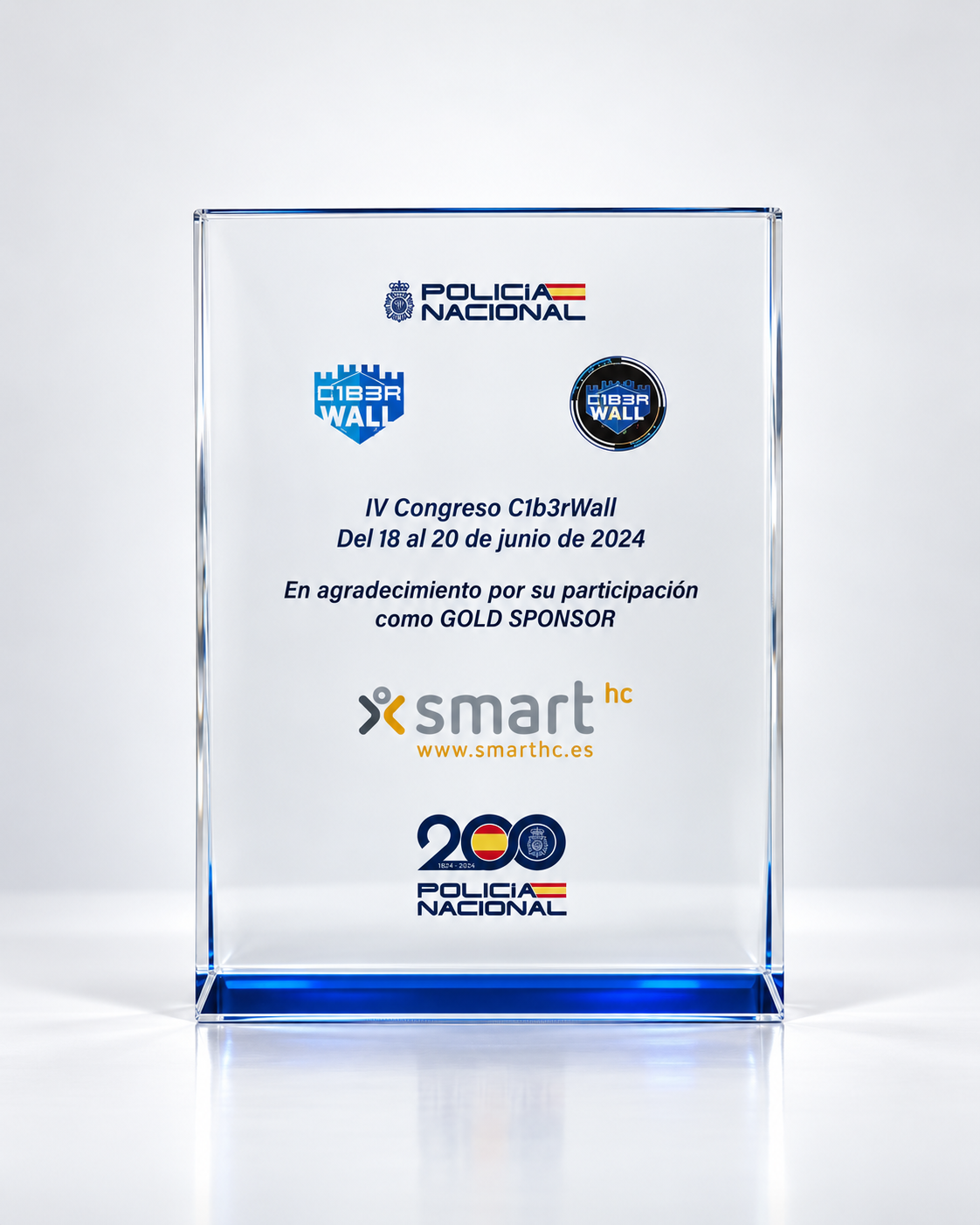 Gold Sponsor · IV Congreso C1b3rWall 2024 - SmartHC